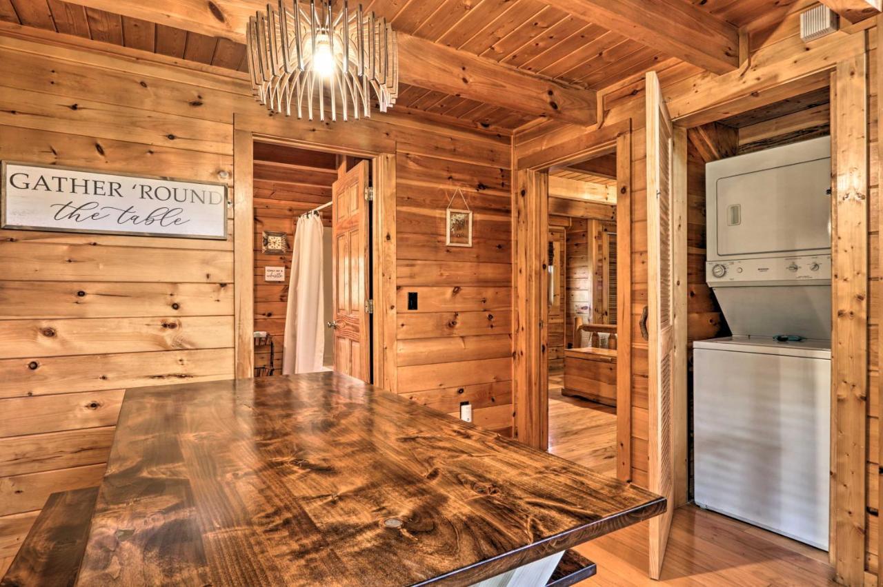 סביירוויל Smoky Mountain Log Cabin 7 Mi To Gatlinburg! מראה חיצוני תמונה