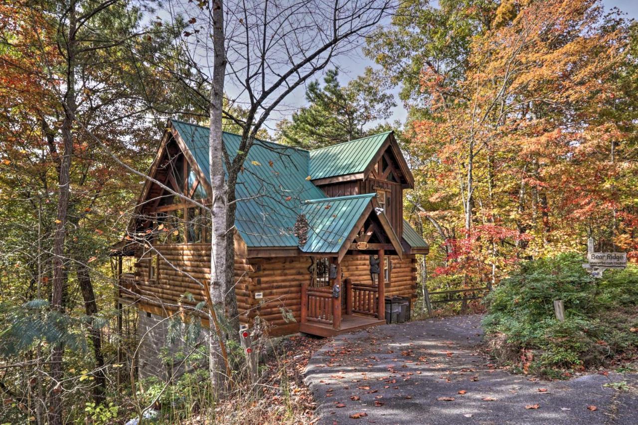 סביירוויל Smoky Mountain Log Cabin 7 Mi To Gatlinburg! מראה חיצוני תמונה