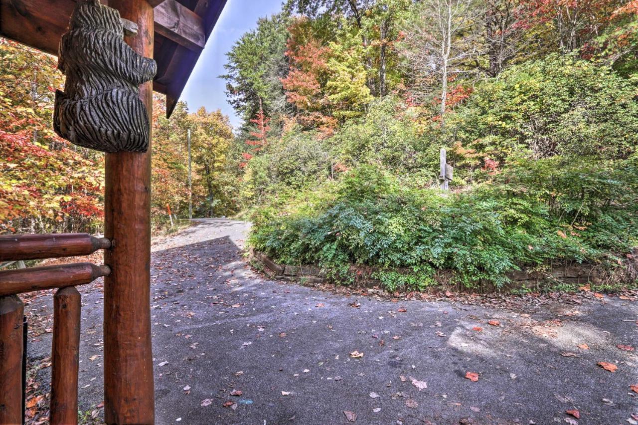 סביירוויל Smoky Mountain Log Cabin 7 Mi To Gatlinburg! מראה חיצוני תמונה