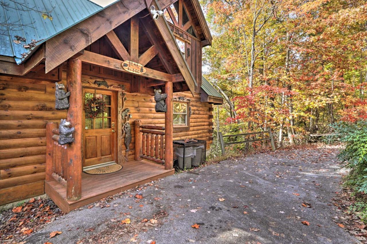 סביירוויל Smoky Mountain Log Cabin 7 Mi To Gatlinburg! מראה חיצוני תמונה